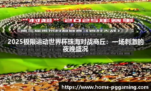 2025极限运动世界杯珠海对战商丘:一场刺激的夜晚盛况